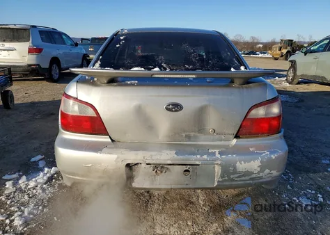 2003 Subaru Impreza Wrx from USA, damaged, VIN JF1GD29643G502047